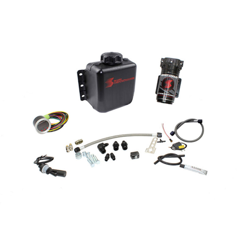 Snow Performance Stg 2 Boost Cooler F/I Prog. Water Injection Kit (SS Braided 4AN Fitting) - No Tank