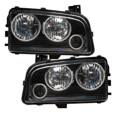 Oracle 05-10 Dodge Charger SMD HL (Non-HID) - Triple Halo - ColorSHIFT w/ BC1 Controller