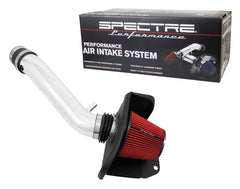 Spectre 16-18 Jeep Grand Cherokee V6-3.6L F/I Air Intake Kit - Polished w/Red Filter
