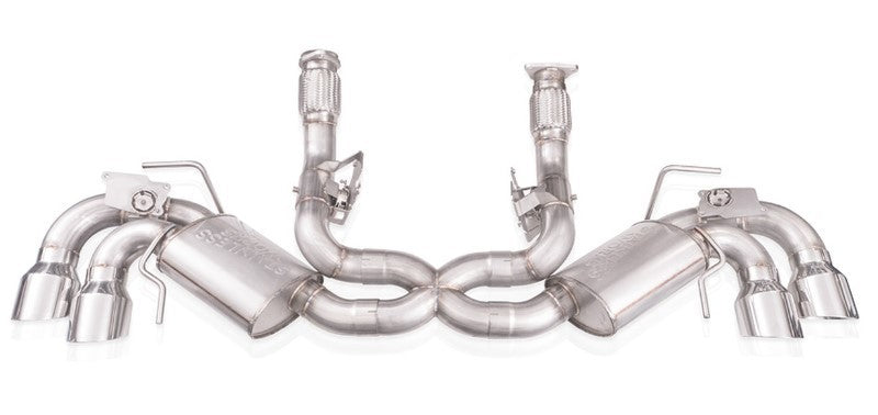Stainless Works 20-21 Chevrolet Corvette C8 6.2L Legend Cat-Back Exhaust w/ Polished Tips
