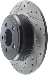 StopTech 05-13 Chrysler300/300C / 09-12 Dodge Challenger Rear Right Drilled & Slotted Rotor