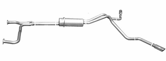Gibson 04-10 Nissan Titan LE 5.6L 2.5in Cat-Back Dual Extreme Exhaust - Stainless