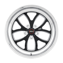 Weld S76 18x5 / 5x115mm BP / 2.1in. BS Black Wheel (High Pad) - Non-Beadlock