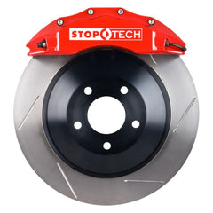 StopTech Chrysler 300C Front Touring 1-Piece BBK w/ Red ST-60 Calipers Slotted Rotor