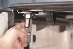 Access - Access Vanish 08-09 Titan King Cab 8ft 2in Bed (Clamps On w/ or w/o Utili-Track) Roll-Up Cover - Demon Performance