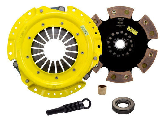 ACT - ACT 1991 Nissan 240SX HD/Race Rigid 6 Pad Clutch Kit - Demon Performance