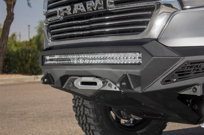 Addictive Desert Designs - Addictive Desert Designs 19 Ram 1500 Stealth Fighter Front Bumper w/ Winch Mount & Sensor Cut Outs - Demon Performance