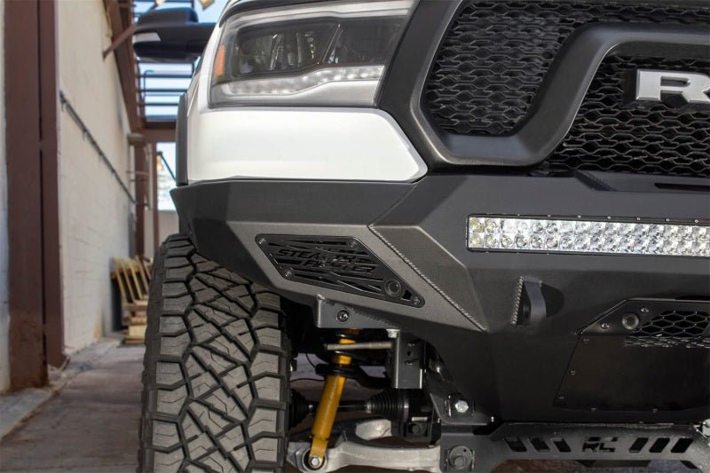 Addictive Desert Designs - Addictive Desert Designs 2019 Ram Rebel 1500 Stealth Fighter Fr Bumper w/Winch&Parking Sensor Mounts - Demon Performance