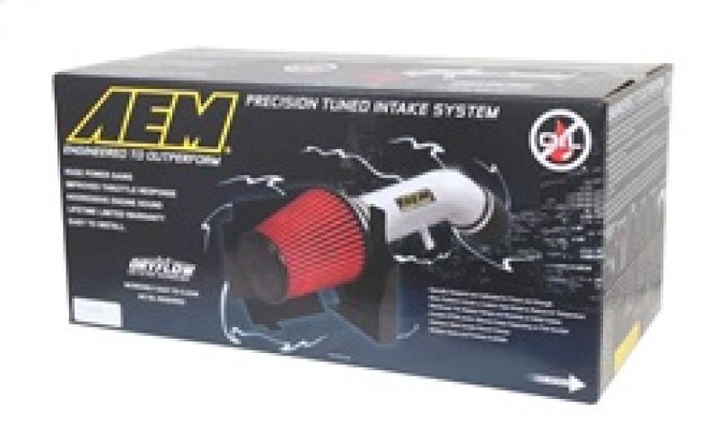 AEM Induction - AEM 07 350z Silver Dual Inlet Cold Air Intakes w/ Heat Sheilds - Demon Performance