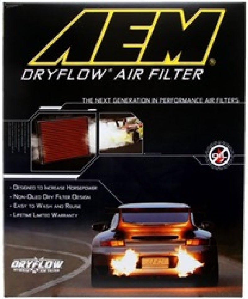 AEM Induction - AEM 11 Dodge Challenger/Charger/300C 14.438in O/S L x 9.125in O/S W x 1.75in H DryFlow Air Filter - Demon Performance