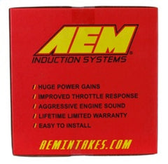 AEM Induction - AEM 350z Red Cold Air Intake - Demon Performance