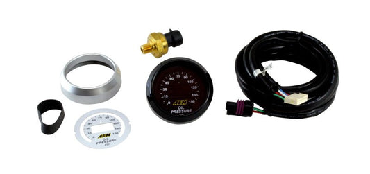 AEM - AEM 52mm Oil Pressure 150psi Digital Gauge - Demon Performance