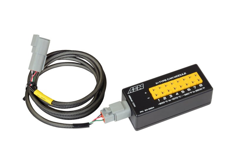 AEM - AEM 8 Channel K-Type Thermocouple EGT CAN Module - Demon Performance