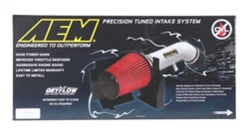 AEM Induction - AEM 92-94 Nissan 240SX Red Short Ram Intake - Demon Performance