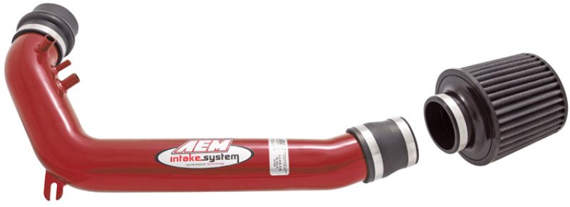 AEM Induction - AEM 92-94 Nissan 240SX Red Short Ram Intake - Demon Performance