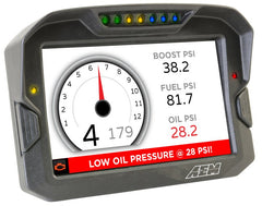 AEM - AEM CD-7 Non Logging GPS Enabled Race Dash Carbon Fiber Digital Display w/o VDM (CAN Input Only) - Demon Performance
