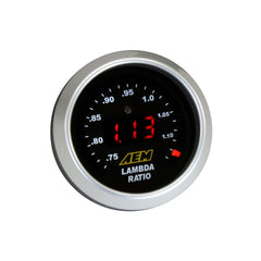 AEM - AEM Digital Wideband UEGO Gauge w/o Sensor - Demon Performance
