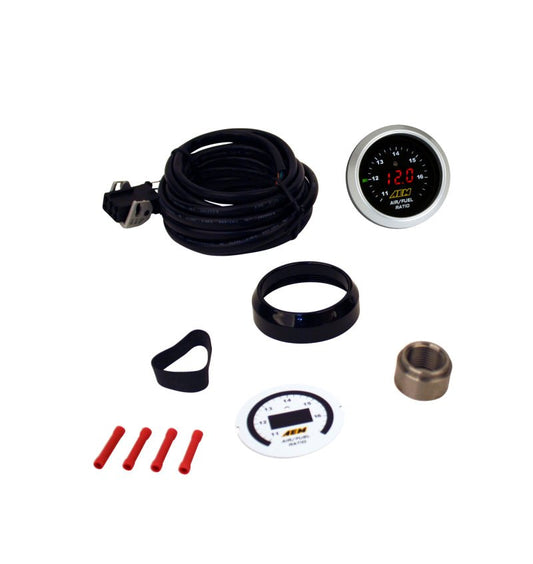 AEM - AEM Digital Wideband UEGO Gauge w/o Sensor - Demon Performance