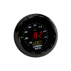 AEM - AEM Digital Wideband UEGO Gauge w/o Sensor - Demon Performance