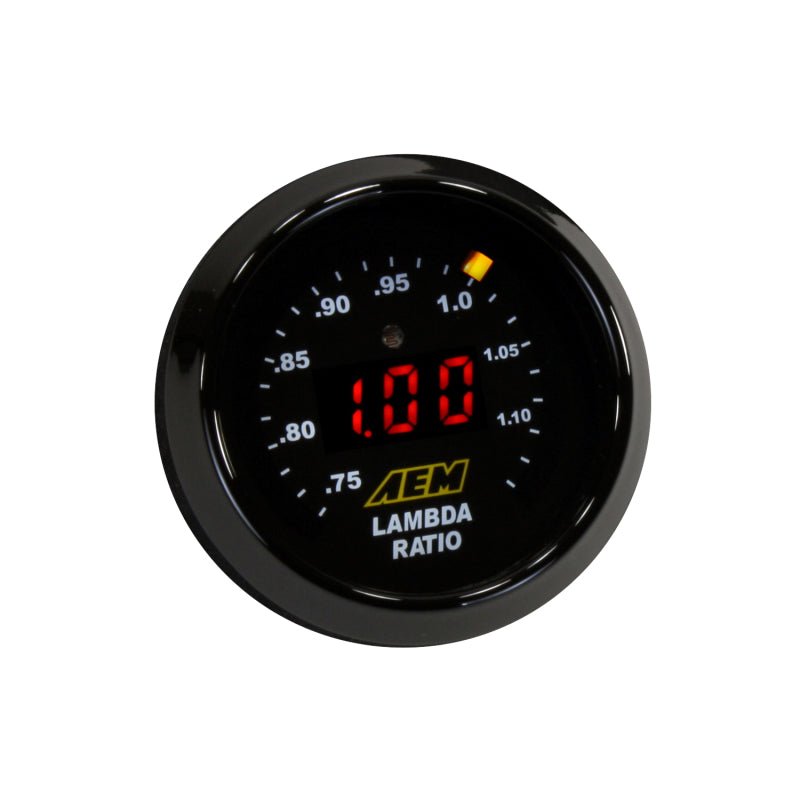 AEM - AEM Digital Wideband UEGO Gauge w/o Sensor - Demon Performance