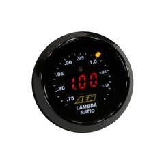 AEM - AEM Digital Wideband UEGO Gauge w/o Sensor - Demon Performance
