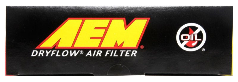 AEM Induction - AEM Nissan 11in O/S L x 6.688in O/S W x 1.438in H DryFlow Air Filter - Demon Performance