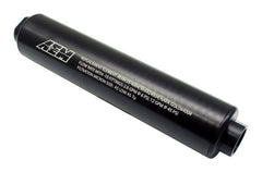 AEM - AEM Universal High Flow -10 AN Inline Black Fuel Filter - Demon Performance