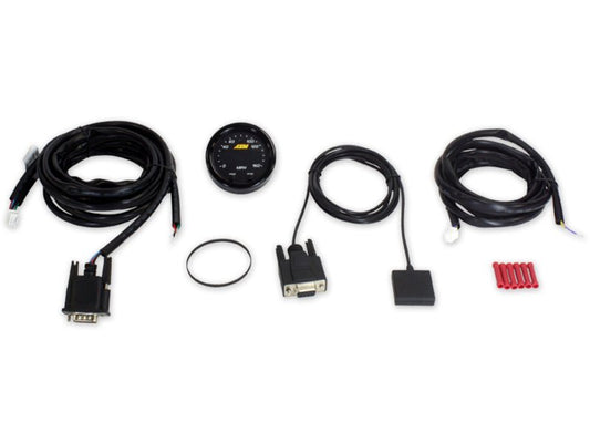AEM - AEM X-Series 0-160 MPH Black Bezel w/ Black Face GPS Speedometer Gauge - Demon Performance