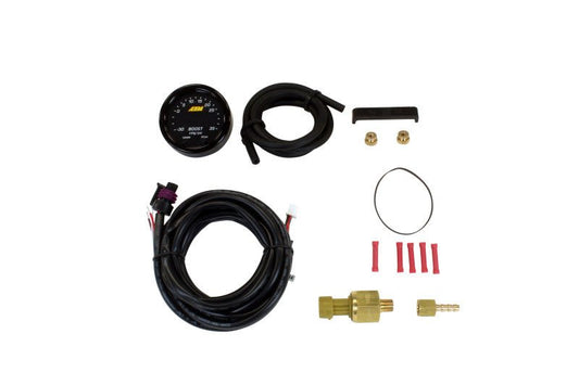 AEM - AEM X-Series Boost Pressure -30inHg 35psi Gauge - Demon Performance