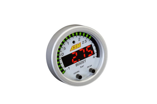 AEM - AEM X-Series Boost Pressure -30inHg 60psi Gauge Kit - Demon Performance