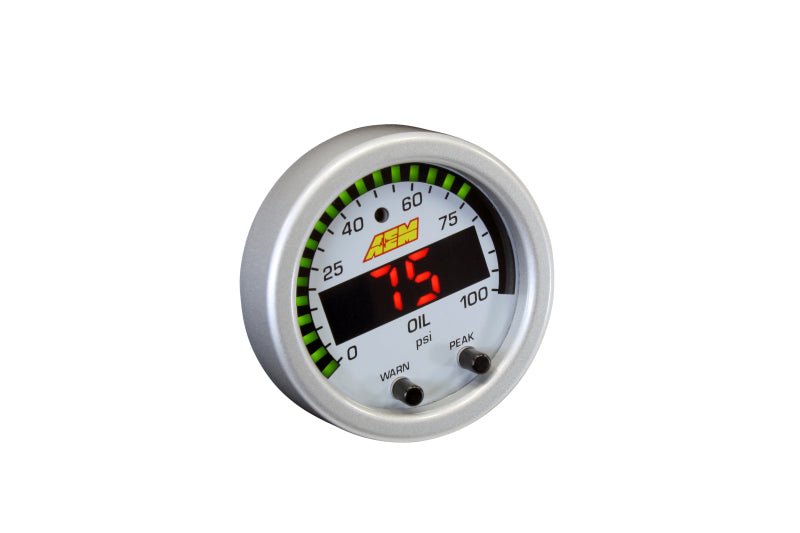 AEM - AEM X-Series Pressure 0-100psi Gauge Kit - Demon Performance