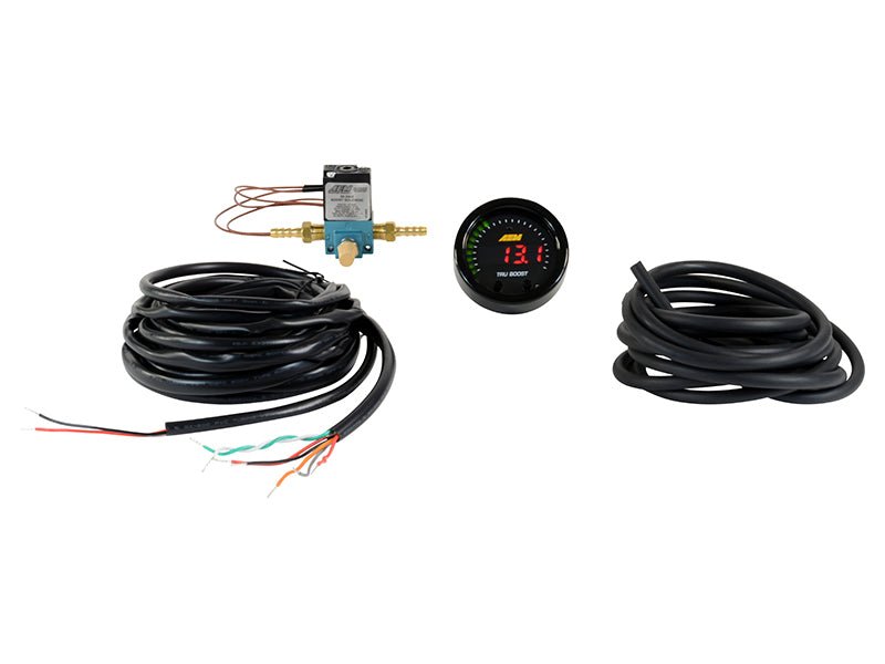 AEM - AEM X-Series Tru-Boost Controller Gauge w/ Boost Control Solenoid 80PSIg Internal MAP Sensor - Demon Performance