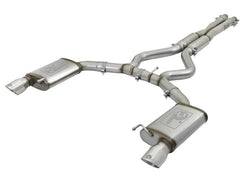 aFe - aFe 11-21 Dodge Durango V6-3.6L/V8-5.7L MACH Force-Xp 304 SS Cat-Back Exhaust System w/ Polished Tip - Demon Performance
