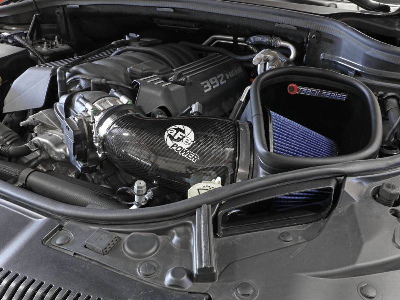 aFe - aFe 12-21 Jeep Grand Cherokee 6.4L Track Series Carbon Fiber Cold Air Intake System w/Pro 5R Filter - Demon Performance