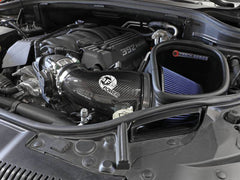 aFe - aFe 12-21 Jeep Grand Cherokee 6.4L Track Series Carbon Fiber Cold Air Intake System w/Pro 5R Filter - Demon Performance