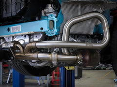 aFe - aFe 14-19 Porsche 911 H6-3.8/4.0L GT3 MACH Force-Xp 304 Stainless Steel Primary Muffler Delete Pipe - Demon Performance