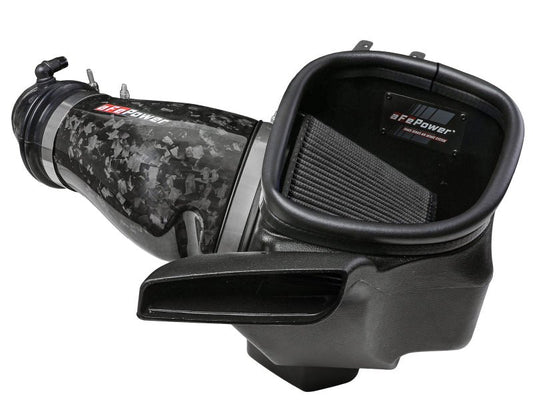 aFe - aFe 2021 Dodge Durango SRT Hellcat Track Series Carbon Fiber Cold Air Intake System w/ Pro 5R Filter - Demon Performance