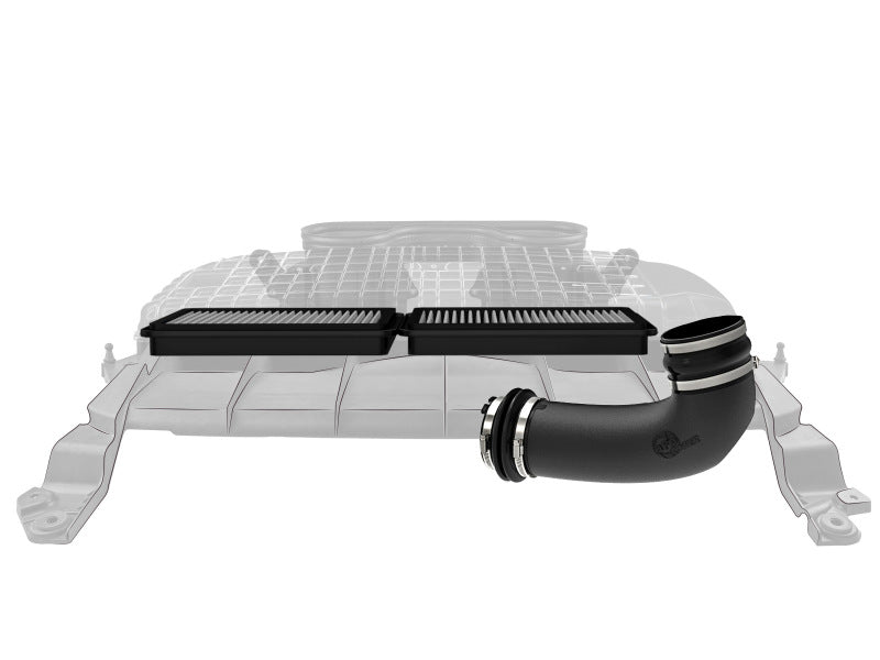 aFe - aFe 21-23 Ram 1500 TRX HEMI V8 6.2L (sc) Super Stock Induction System w/ Pro DRY S Filters - Demon Performance