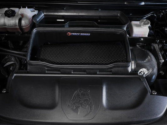 aFe - aFe 21-23 RAM 1500 TRX Track Series Carbon Fiber Cold Air Intake System w/ Pro 5R Filter - Demon Performance