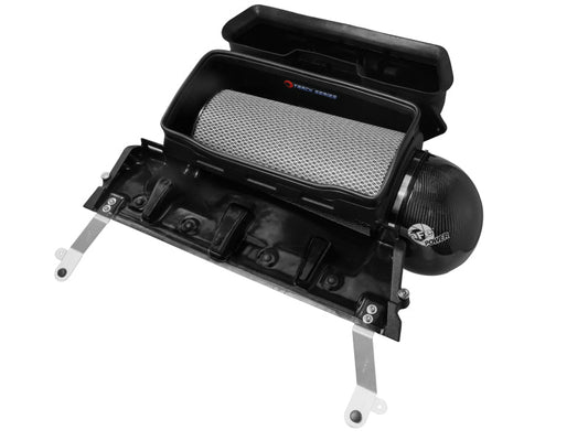 aFe - aFe 21-23 RAM 1500 TRX Track Series Carbon Fiber Cold Air Intake System w/ Pro DRY S - Demon Performance