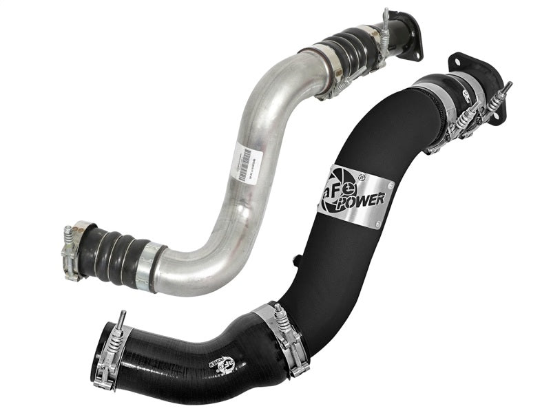 aFe - aFe Bladerunner 3in Intercooler Hot Side Tube for 16-17 Nissan Titan XD V8 5.0L (td) - Demon Performance
