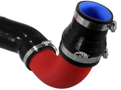 aFe - aFe Bladerunner 3in Red Intercooler Cold Side w/ Couplings Ram 1500 EcoDiesel 2014 V6 3.0L - Demon Performance