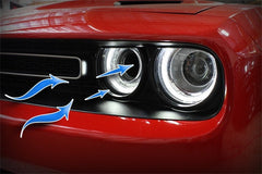 aFe - aFe Dynamic Air Scoop 2015 Dodge Challenger V6-3.6 / V8-5.7/6.4L HEMI - BLK - Demon Performance