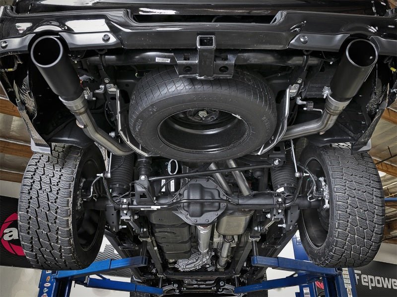 aFe - aFe MACH Force-Xp 3in 409 SS Cat-Back Exhaust 2019 RAM 1500 V8-5.7L w/ Black Tip - Demon Performance