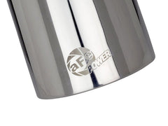 aFe - aFe MACH Force-XP 4-1/2in Polished OE Replacement Exhaust Tips - 15-19 Dodge Charger/Hellcat - Demon Performance