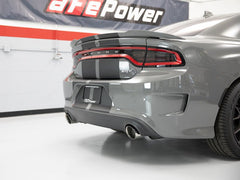 aFe - aFe MACH Force-XP 4-1/2in Polished OE Replacement Exhaust Tips - 15-19 Dodge Charger/Hellcat - Demon Performance