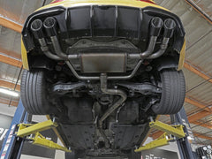 aFe - aFe MACHForce XP 3in-2.5in 304SS Exhaust Cat-Back 15-20 Audi S3 L4-2.0L (t) - Black Tips - Demon Performance