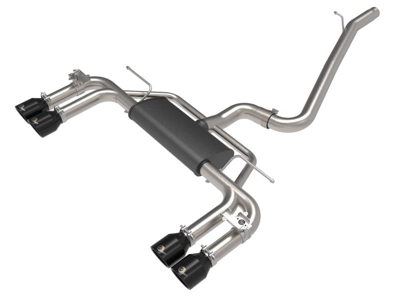 aFe - aFe MACHForce XP 3in-2.5in 304SS Exhaust Cat-Back 15-20 Audi S3 L4-2.0L (t) - Black Tips - Demon Performance