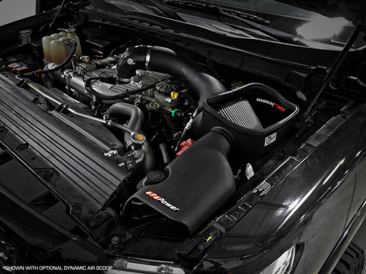 aFe - aFe Magnum FORCE Stage-2 Cold Air Intake System w/ Pro DRY S Media 16-19 Nissan Titan XD V8-5.0L(td) - Demon Performance