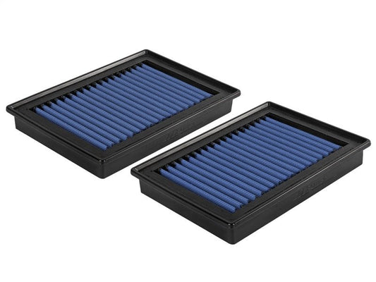 aFe - aFe MagnumFLOW Pro 5R OE Replacement Air Filter (Pair) 16-19 Infiniti Q50/60 V6-3.0L (tt) - Demon Performance
